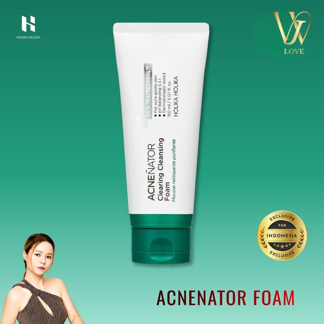 Acnenator Clearing Cleansing Foam - gambar 1