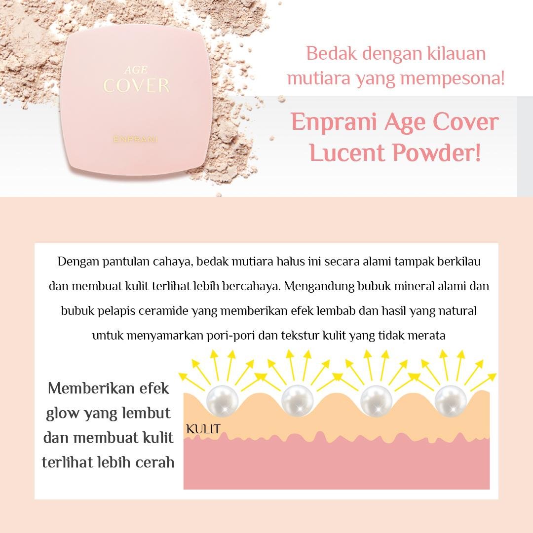 Age Cover Lucent Powder flawless Skin With Brightening Effect - gambar 4