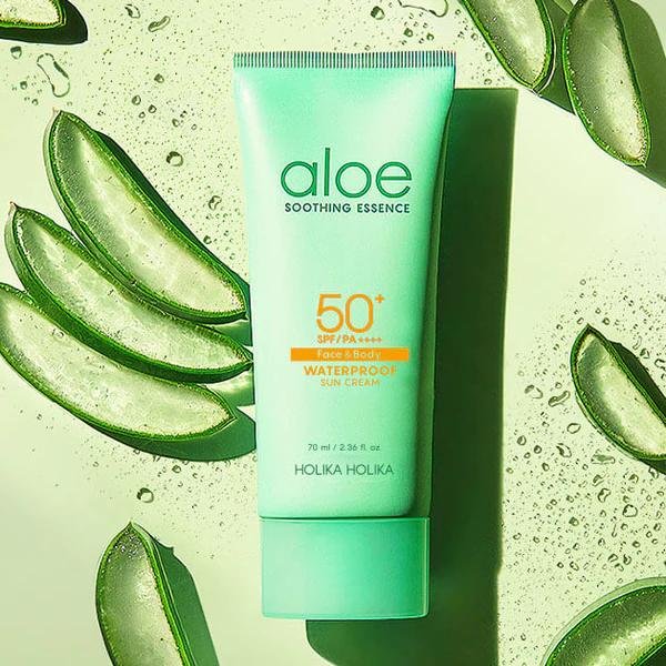 Aloe Waterproof Sun Cream - gambar 4