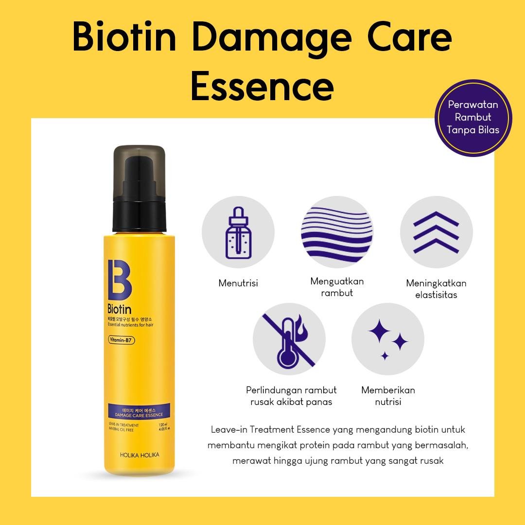 Biotin Damaged Care Essence - gambar 2