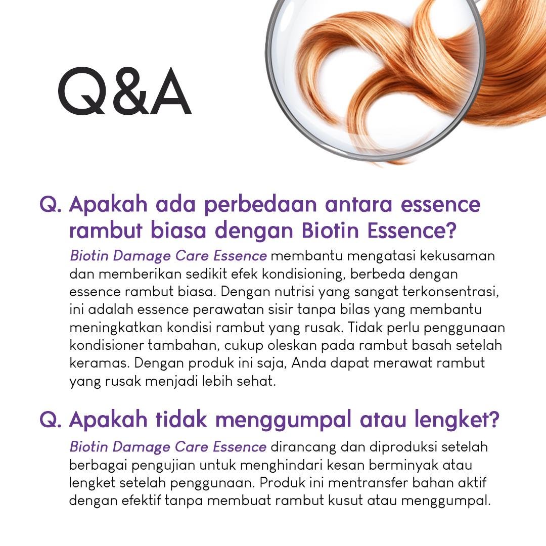 Biotin Damaged Care Essence - gambar 7