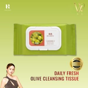 Daily Fresh Olive Cleansing Tissue - Gambar 1