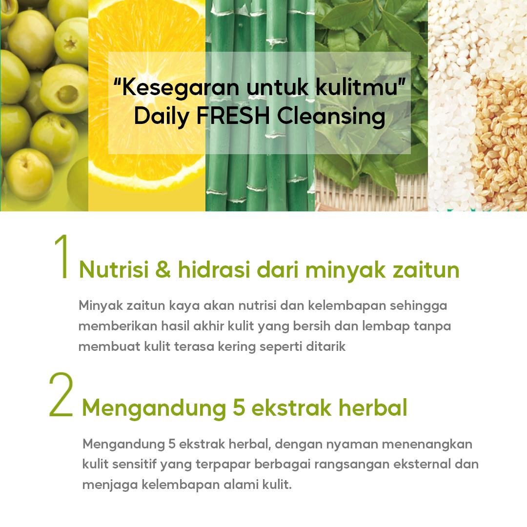Daily Fresh Olive Cleansing Tissue - gambar 3