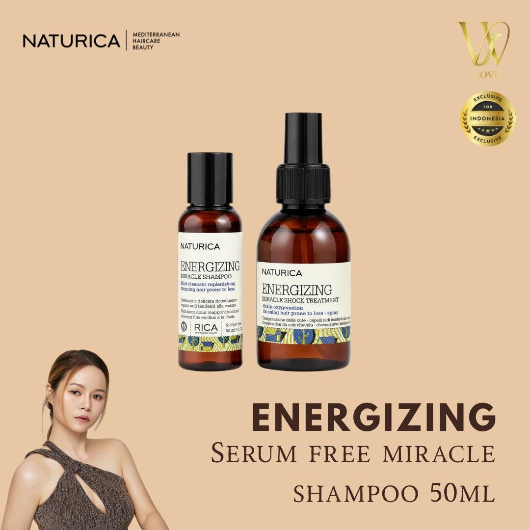 Energizing Miracle Shock Treatment 100ml + Free Miracle Shampoo 50ml - gambar 1
