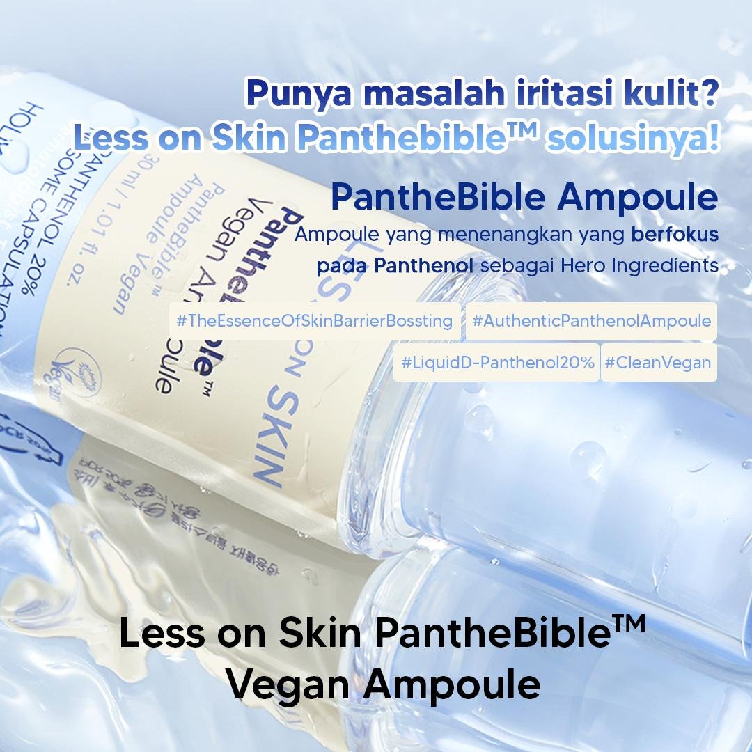 Less on Skin PantheBible Vegan Ampoule - gambar 3