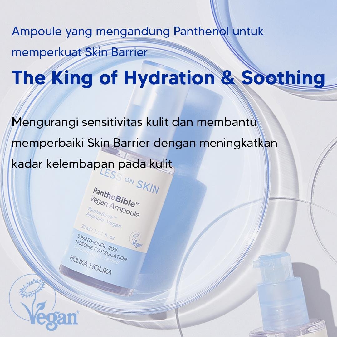 Less on Skin PantheBible Vegan Ampoule - gambar 4