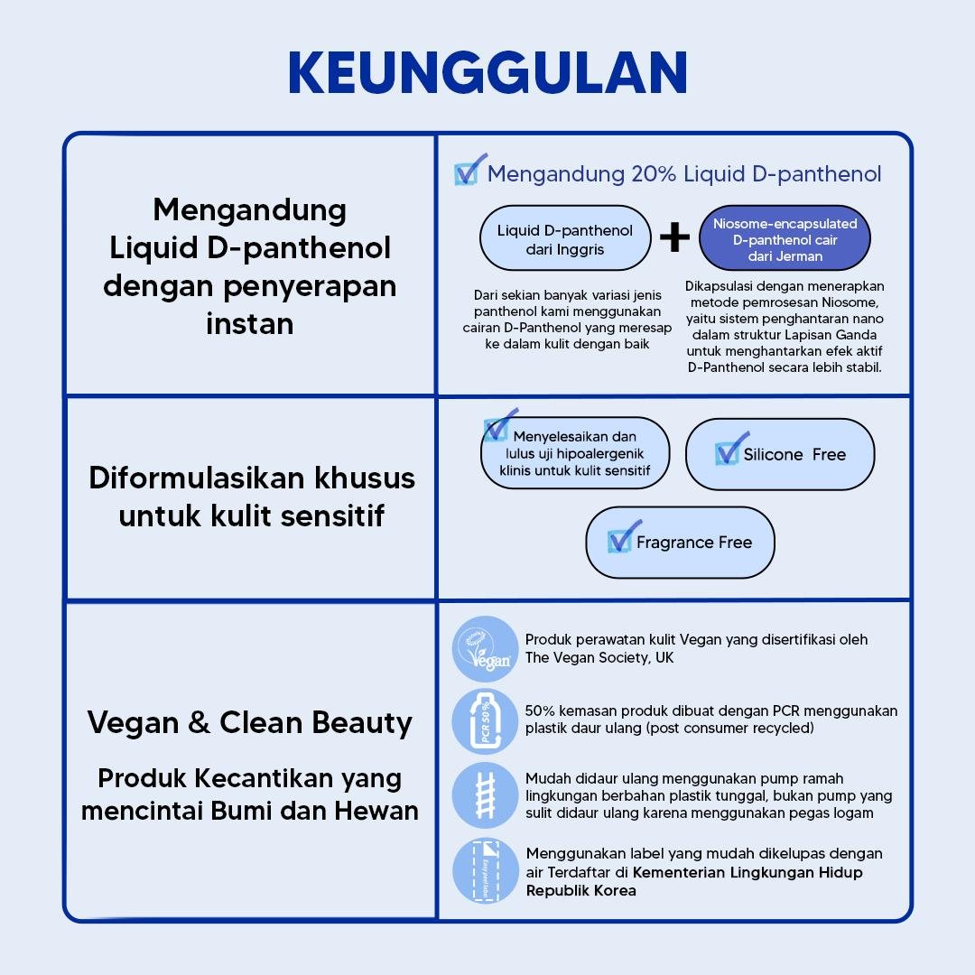 Less on Skin PantheBible Vegan Ampoule - gambar 5