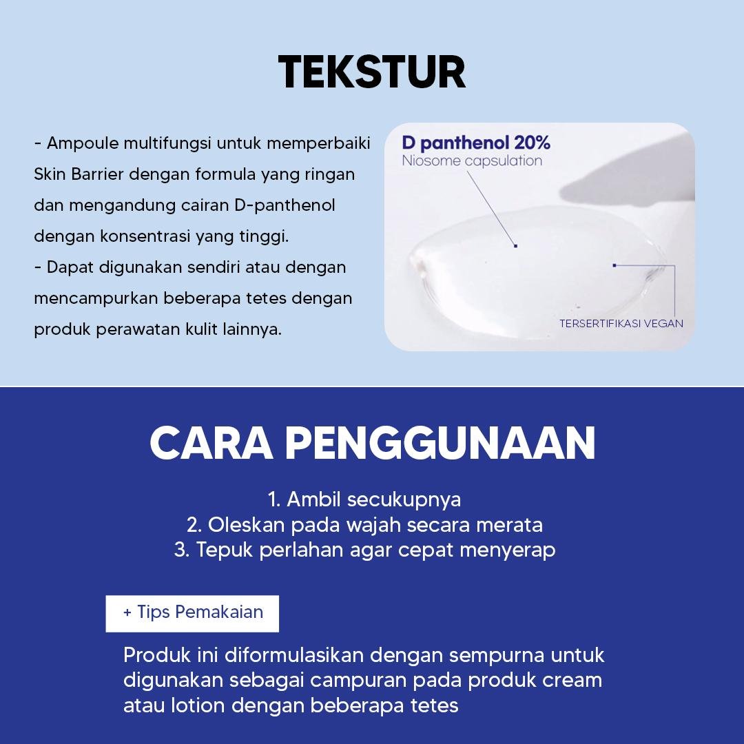 Less on Skin PantheBible Vegan Ampoule - gambar 9