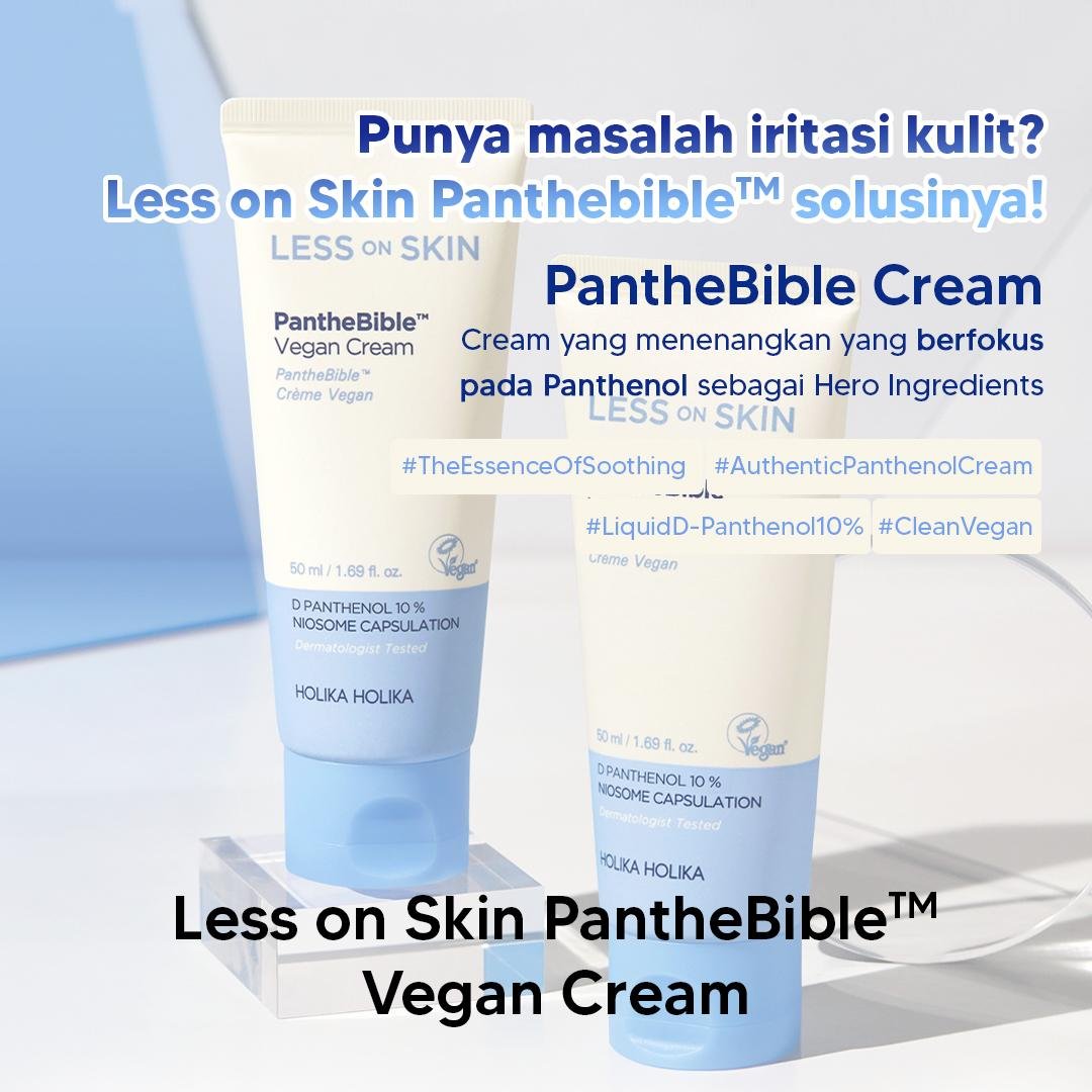 Less on Skin PantheBible Vegan Cream - gambar 3