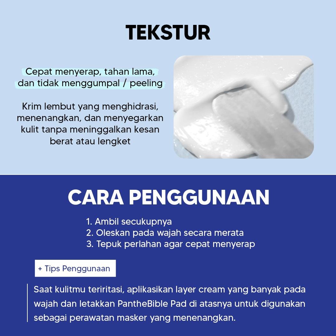 Less on Skin PantheBible Vegan Cream - gambar 9