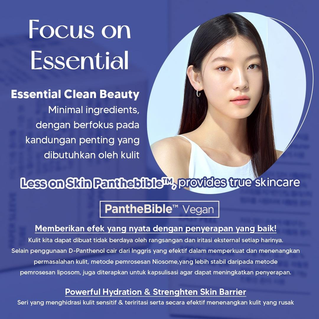 Less On Skin PantheBible Vegan Emulsion - gambar 2