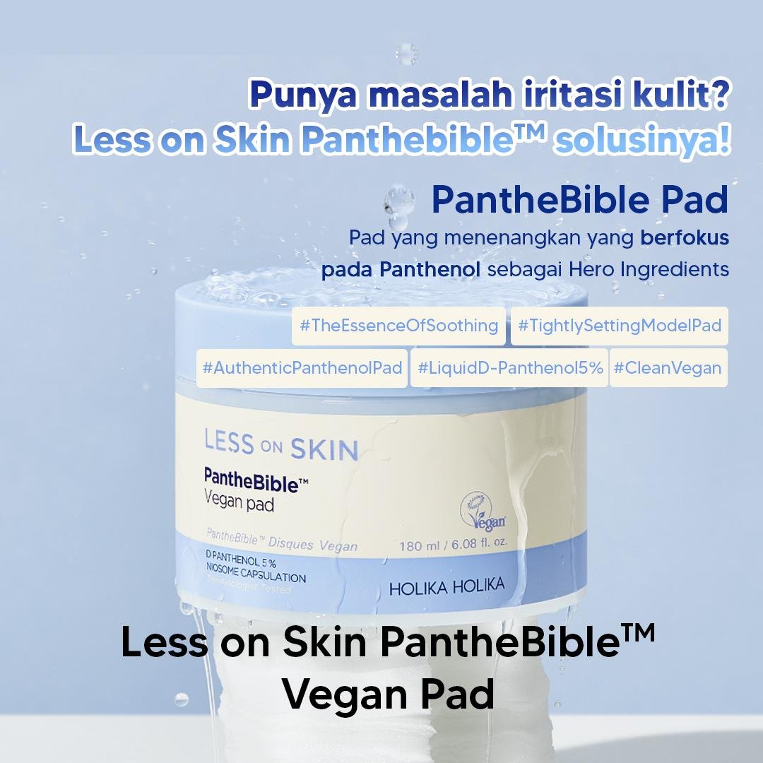 Less on Skin PantheBible Vegan Pad - gambar 2