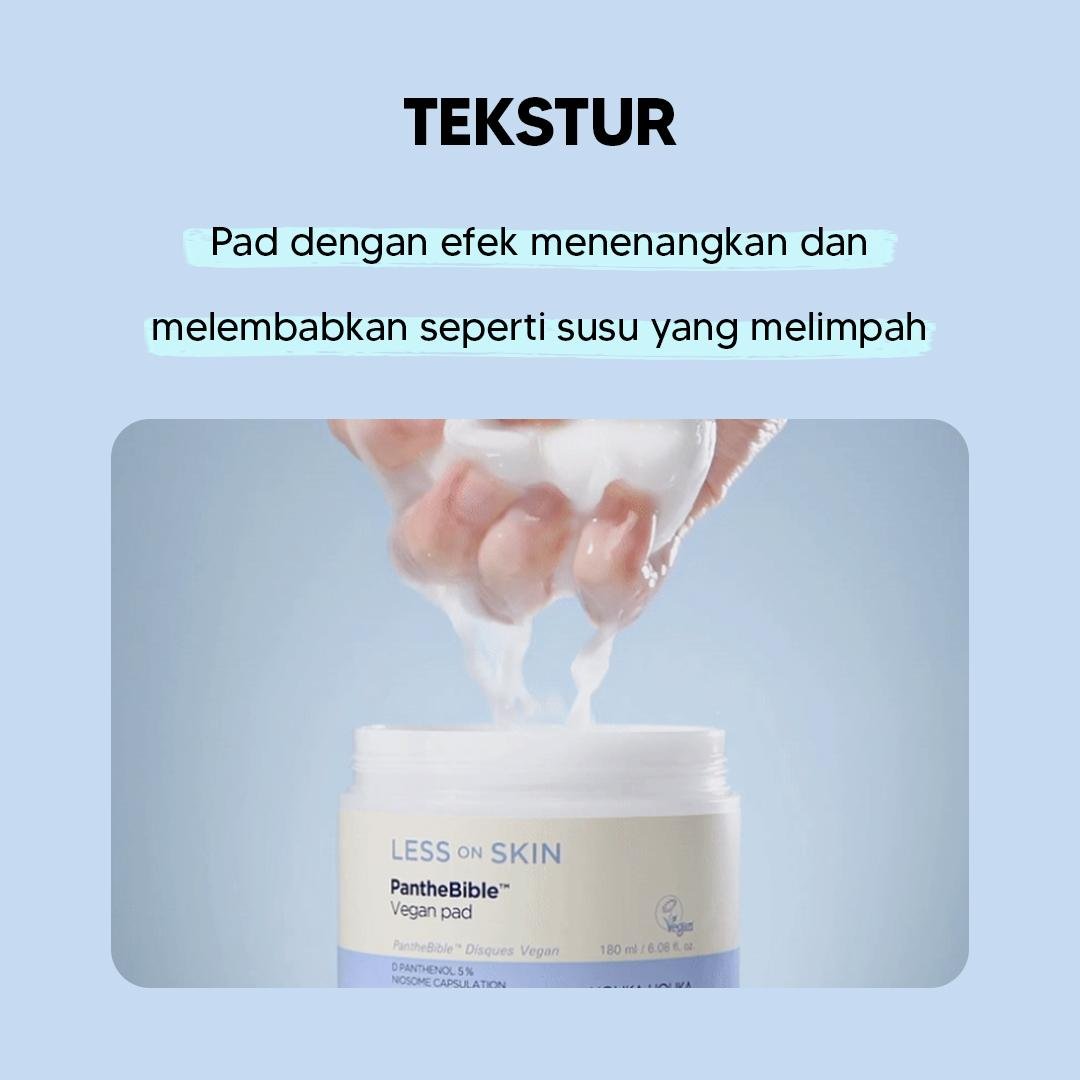 Less on Skin PantheBible Vegan Pad - gambar 8