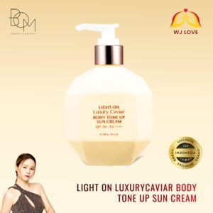 Light On Luxury Caviar Body Tone Up Sun Cream SPF 50+ PA++++ - Gambar 1