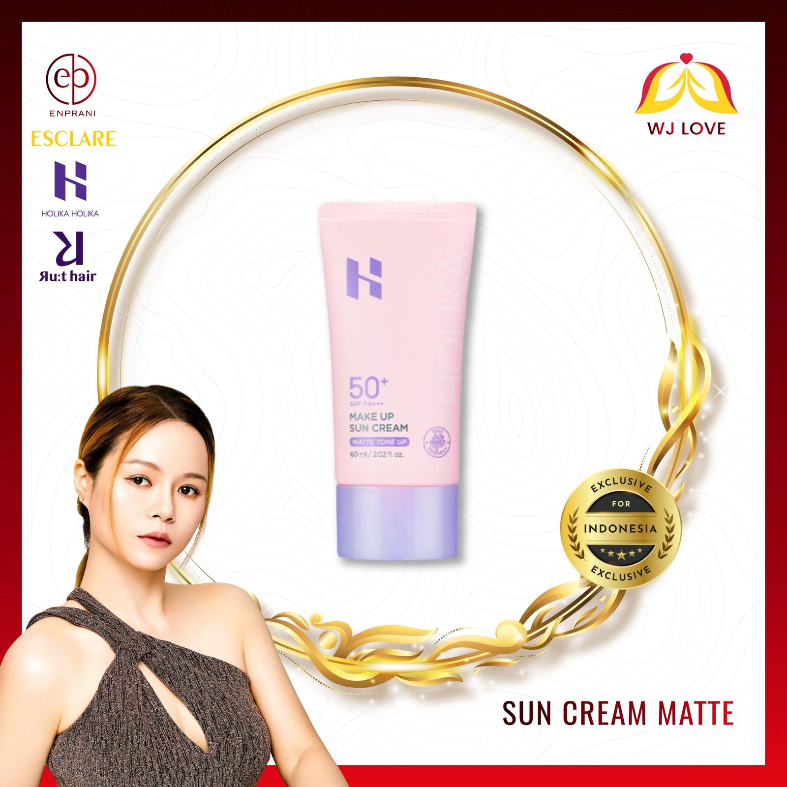 Make Up Sun Cream Matte Tone Up - gambar 3