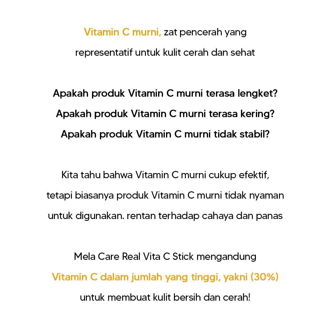Mela Care Real Vita C 30 Stick - gambar 4