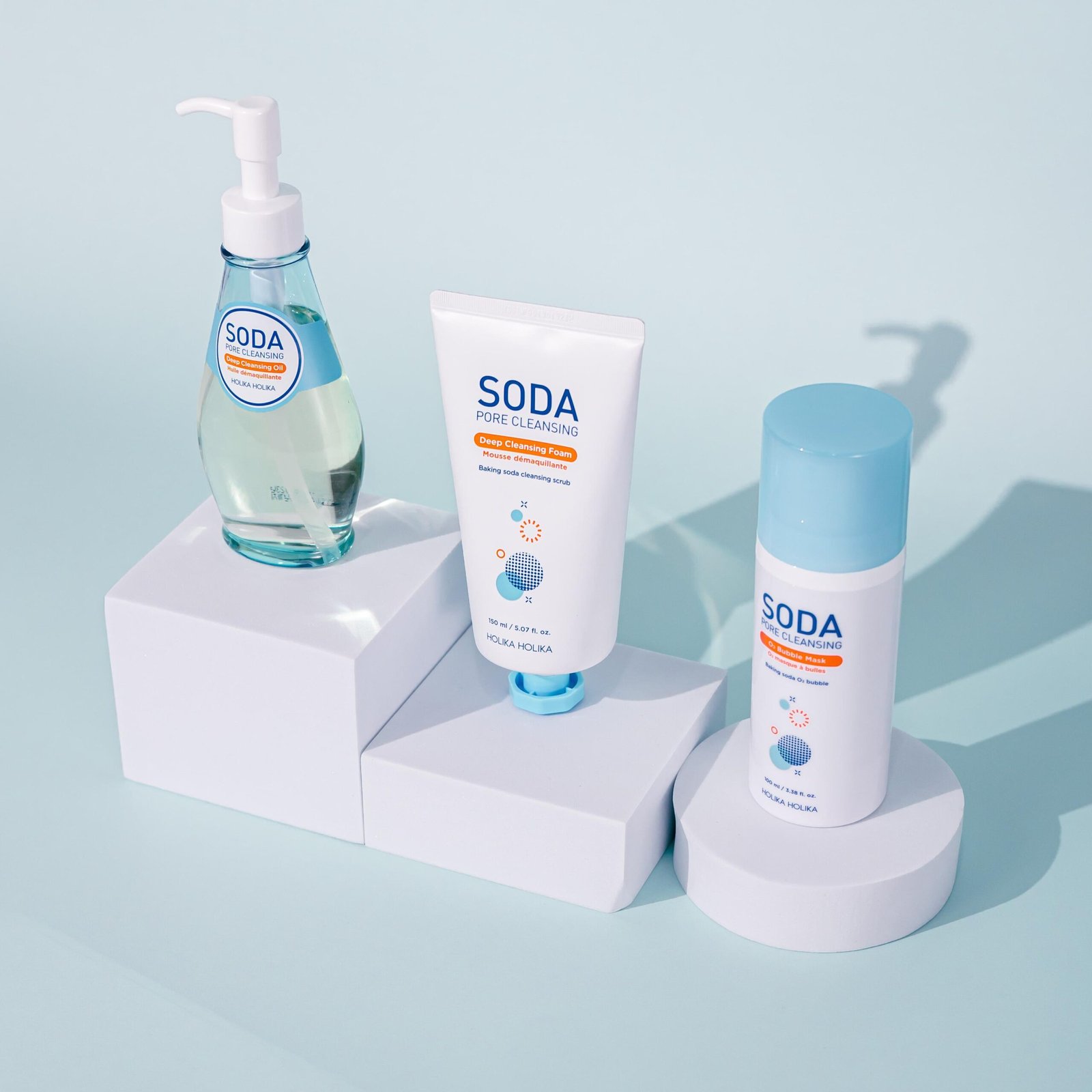 Paket Soda Pore Cleansing - Deep Cleansing Foam, Deep Cleansing Oil, O2 Bubble Mask. - gambar 4