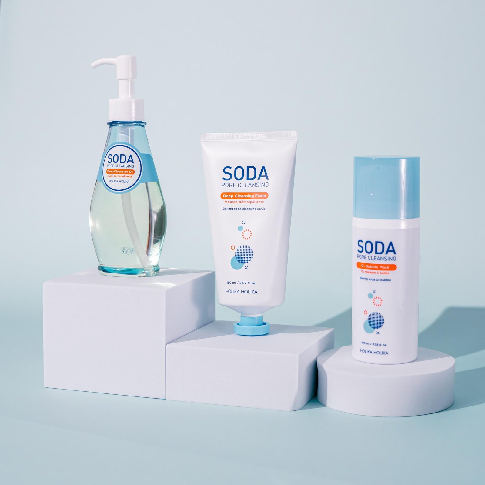 Paket Soda Pore Cleansing - Deep Cleansing Foam, Deep Cleansing Oil, O2 Bubble Mask. - gambar 5