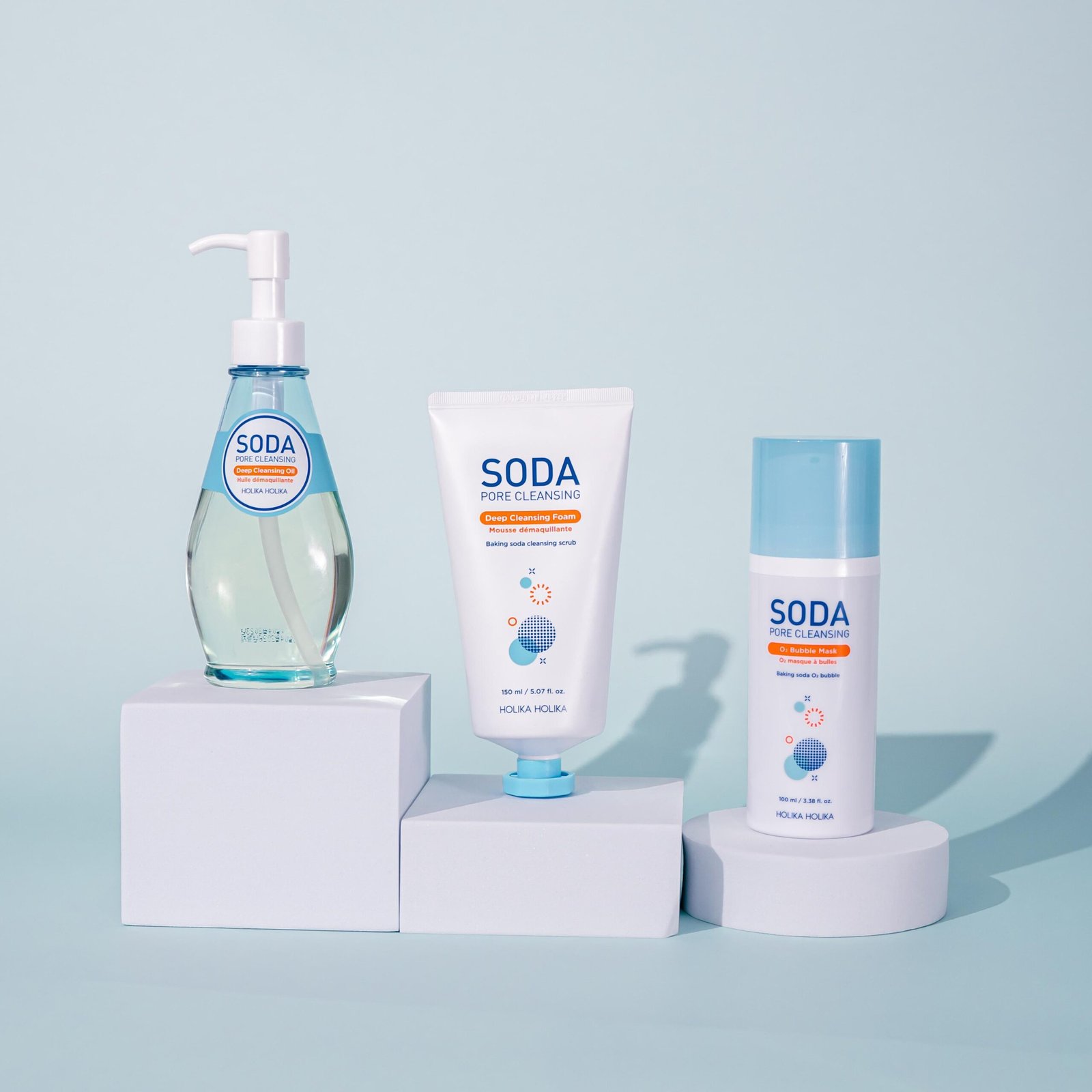Paket Soda Pore Cleansing - Deep Cleansing Foam, Deep Cleansing Oil, O2 Bubble Mask. - gambar 6