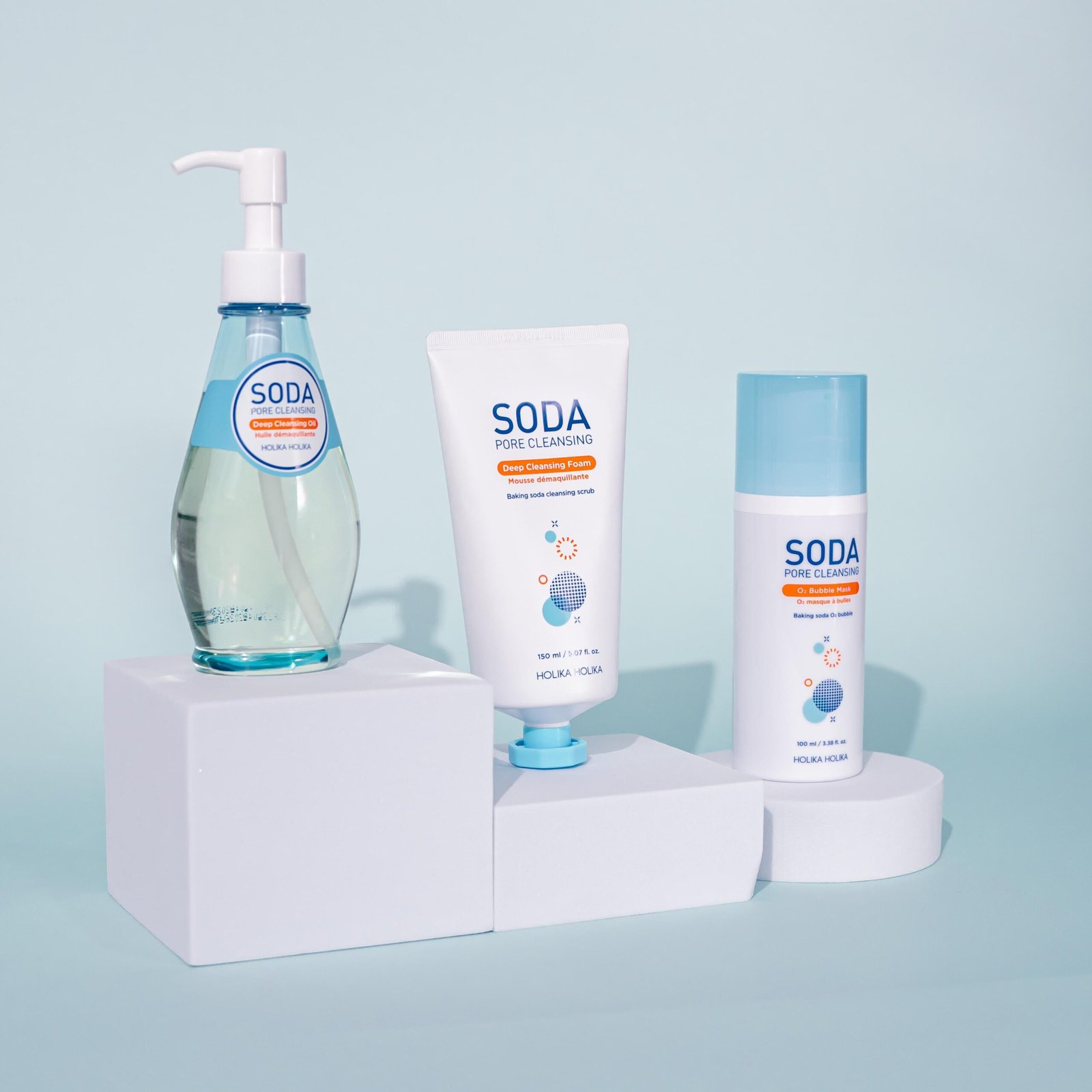 Paket Soda Pore Cleansing - Deep Cleansing Foam, Deep Cleansing Oil, O2 Bubble Mask. - gambar 7