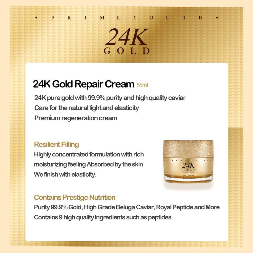 Prime Youth 24K Gold Repair Cream EX - gambar 3