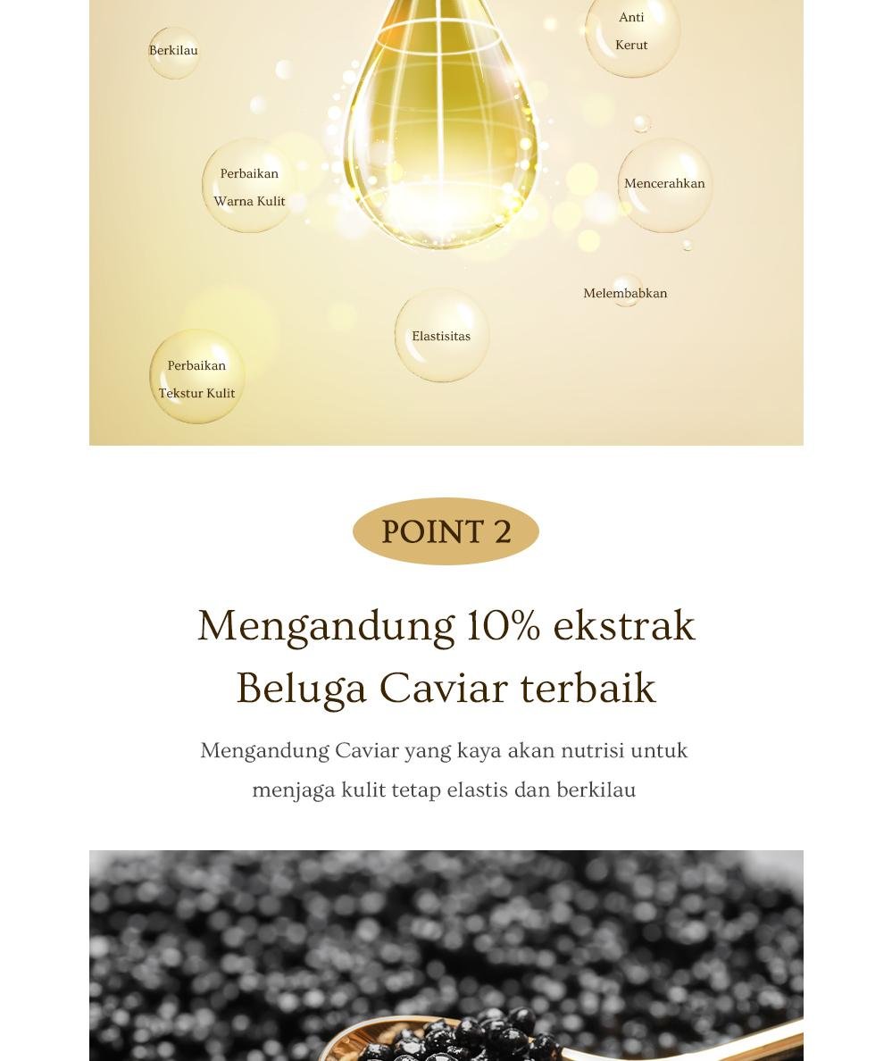 Prime Youth Gold Caviar Capsule - gambar 3