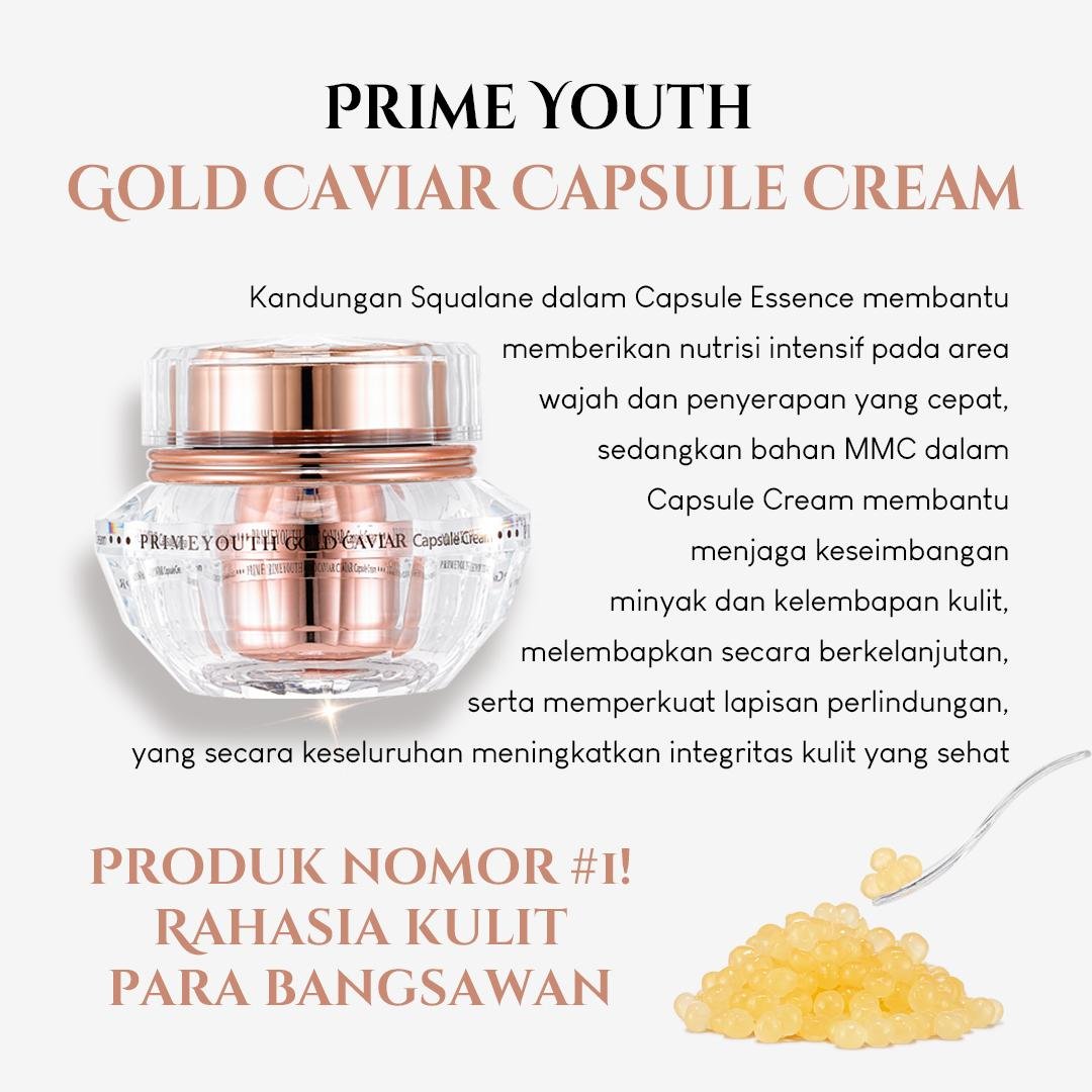 Prime Youth Gold Caviar Cream - gambar 7