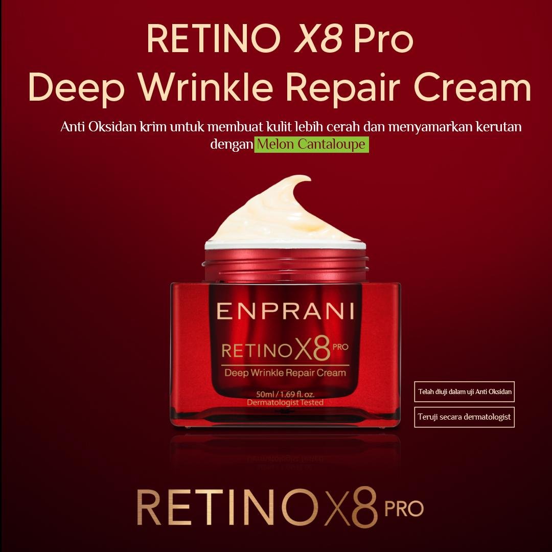 Retino X8 Pro Deep Wrinkle Repair Cream Set - gambar 2