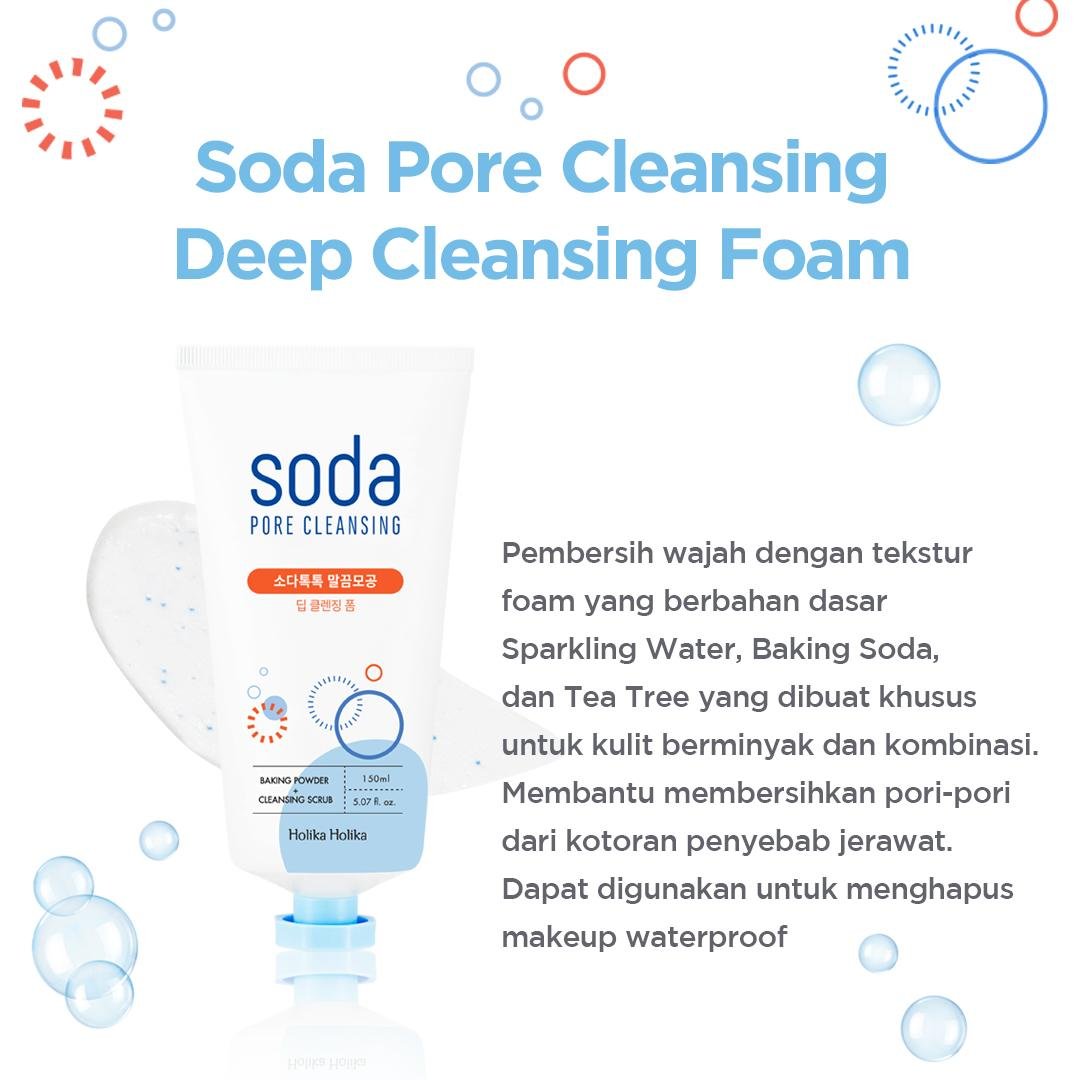 Soda Pore Cleansing - Deep Cleansing Foam - gambar 3