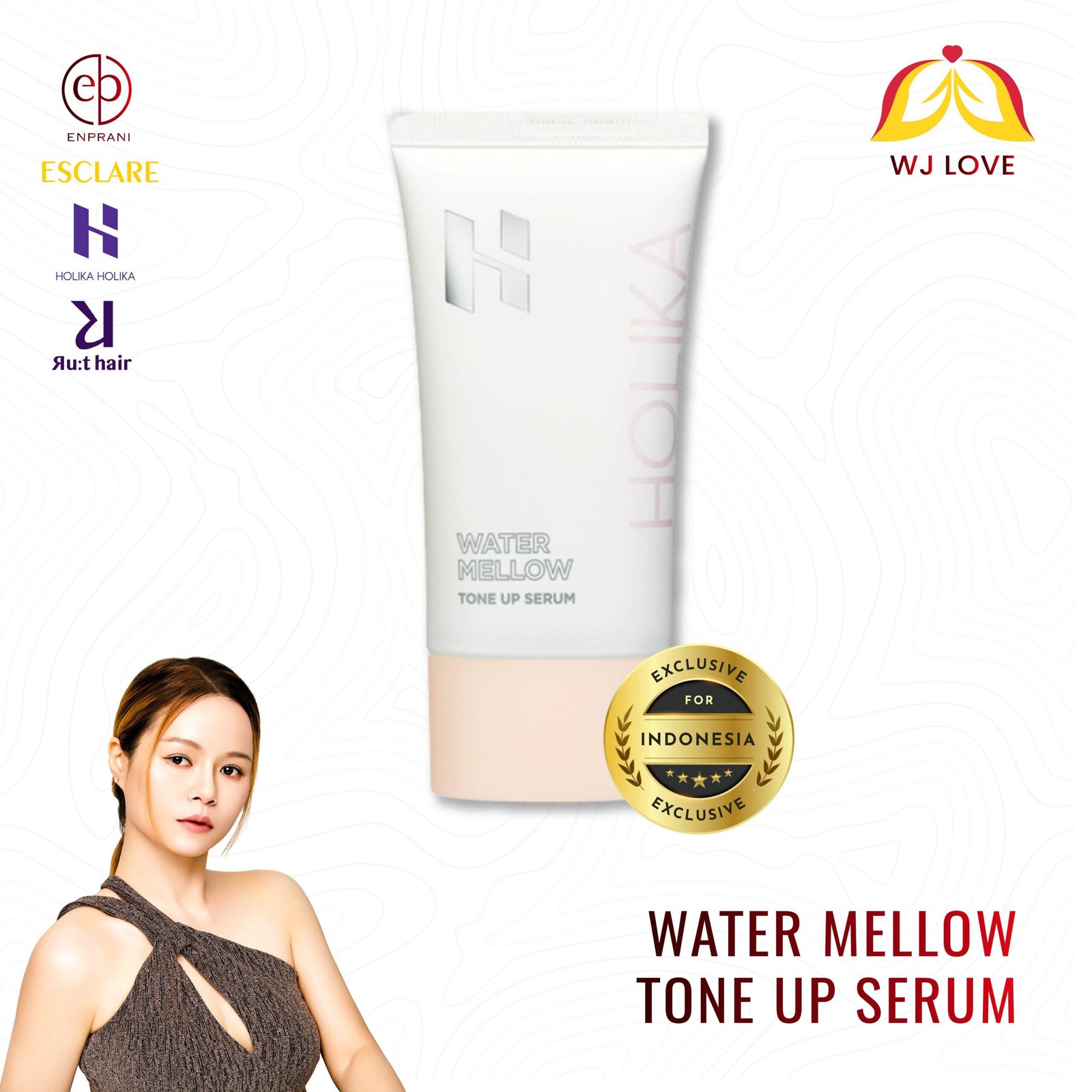Water Mellow Tone Up Serum - gambar 2