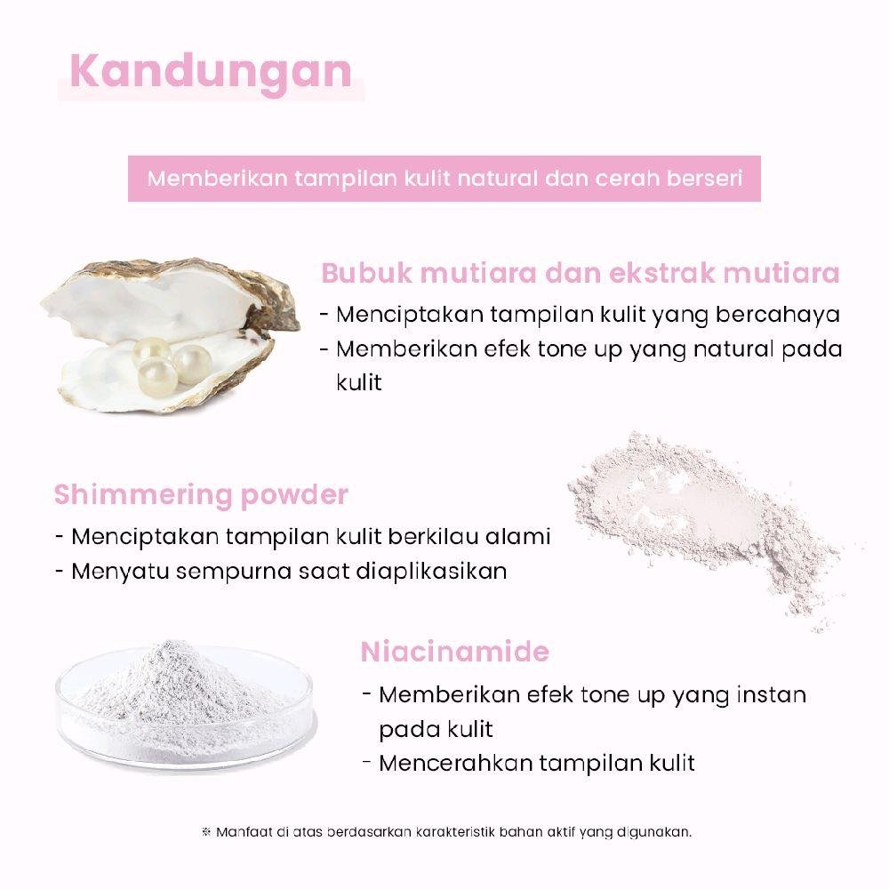 Waterfull Radiance Ectoin Luxury Tone Up Cream - gambar 4