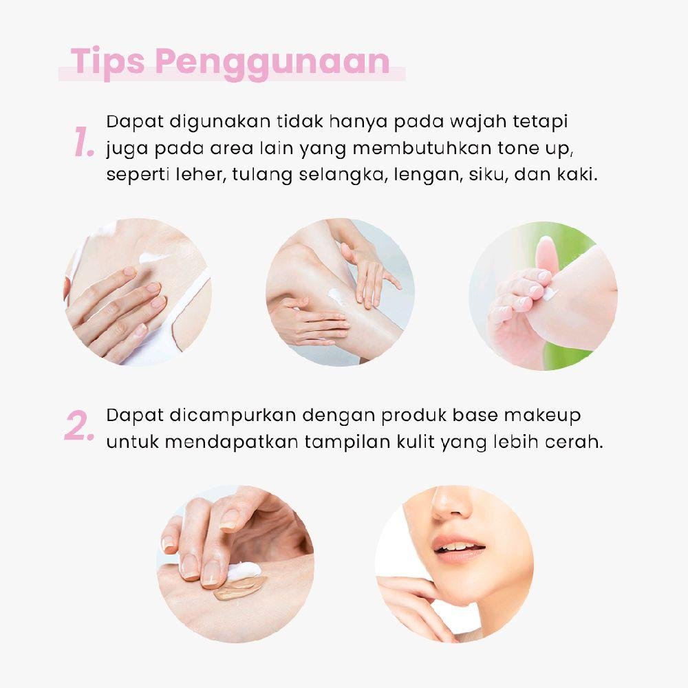 Waterfull Radiance Ectoin Luxury Tone Up Cream - gambar 6