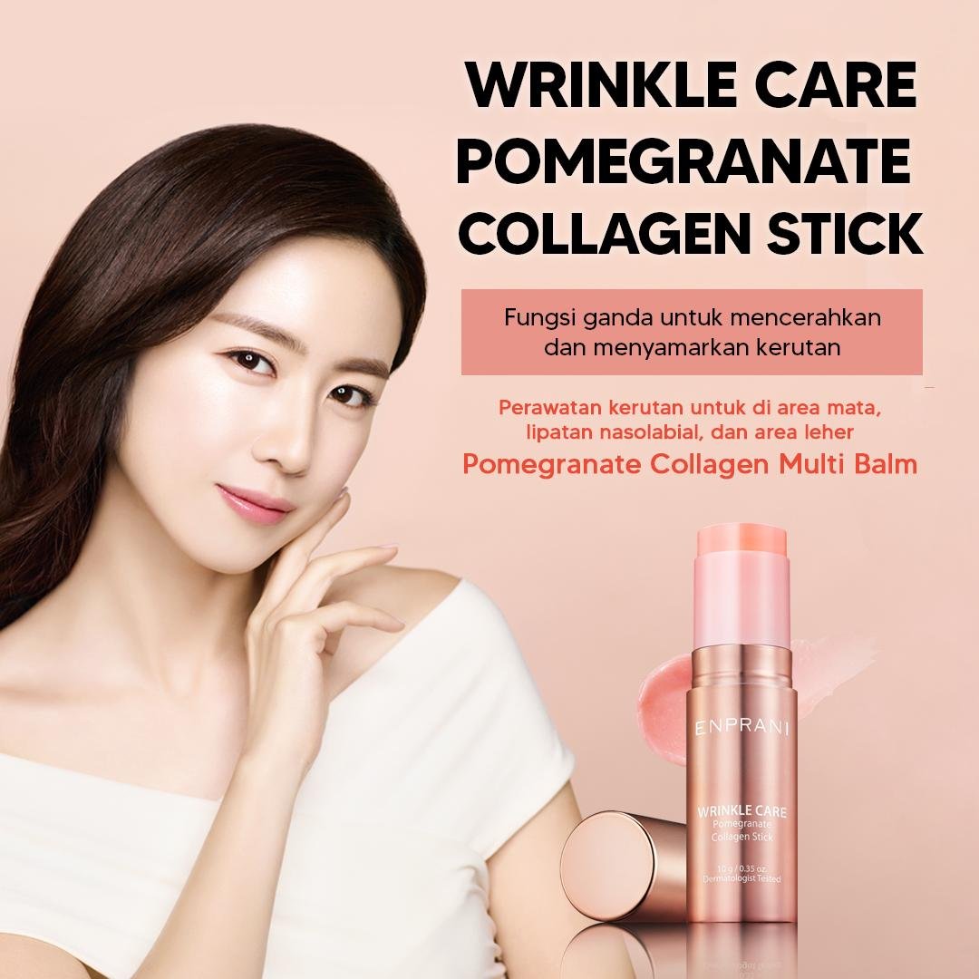 Wrinkle Care Pomegranate Collagen Stick - gambar 2