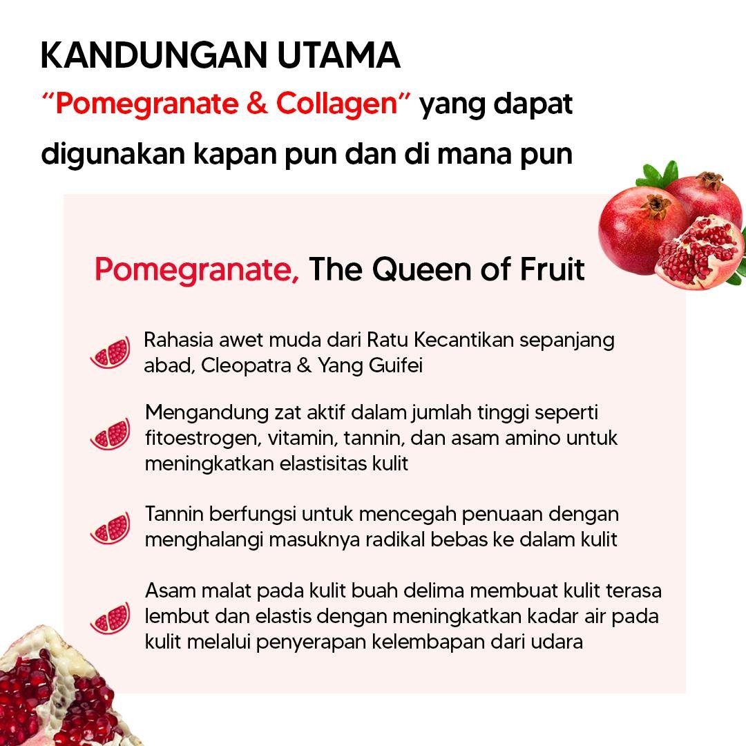 Wrinkle Care Pomegranate Collagen Stick - gambar 5